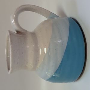 Two Toned Blue Ceramic Travel Dashboard Coffee Mug